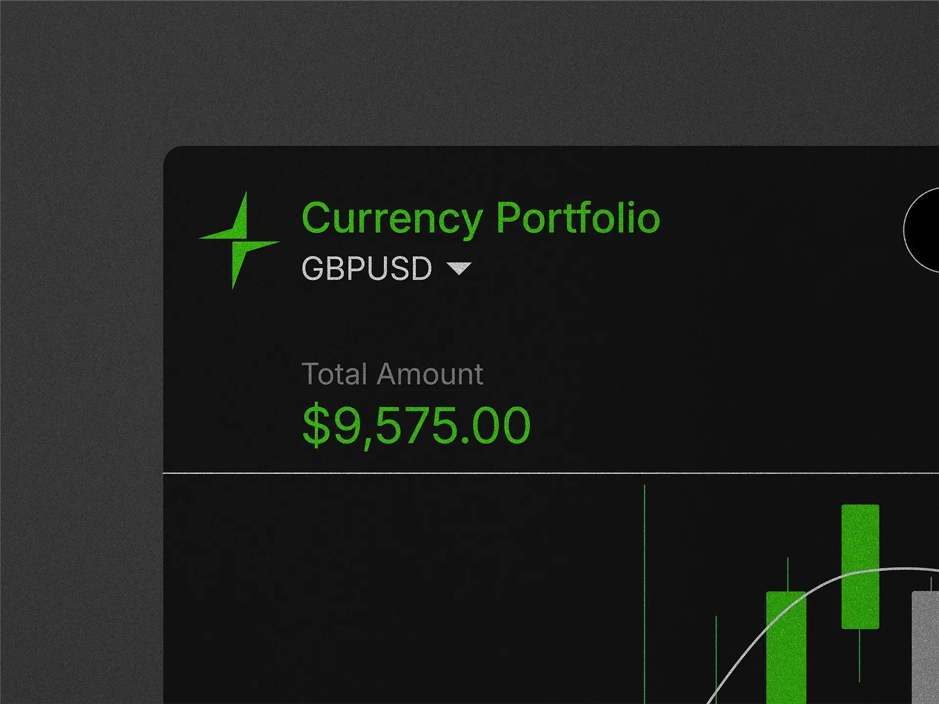Dark-mode UI/UX design for FXMarketAPI developer dashboard by HDegree